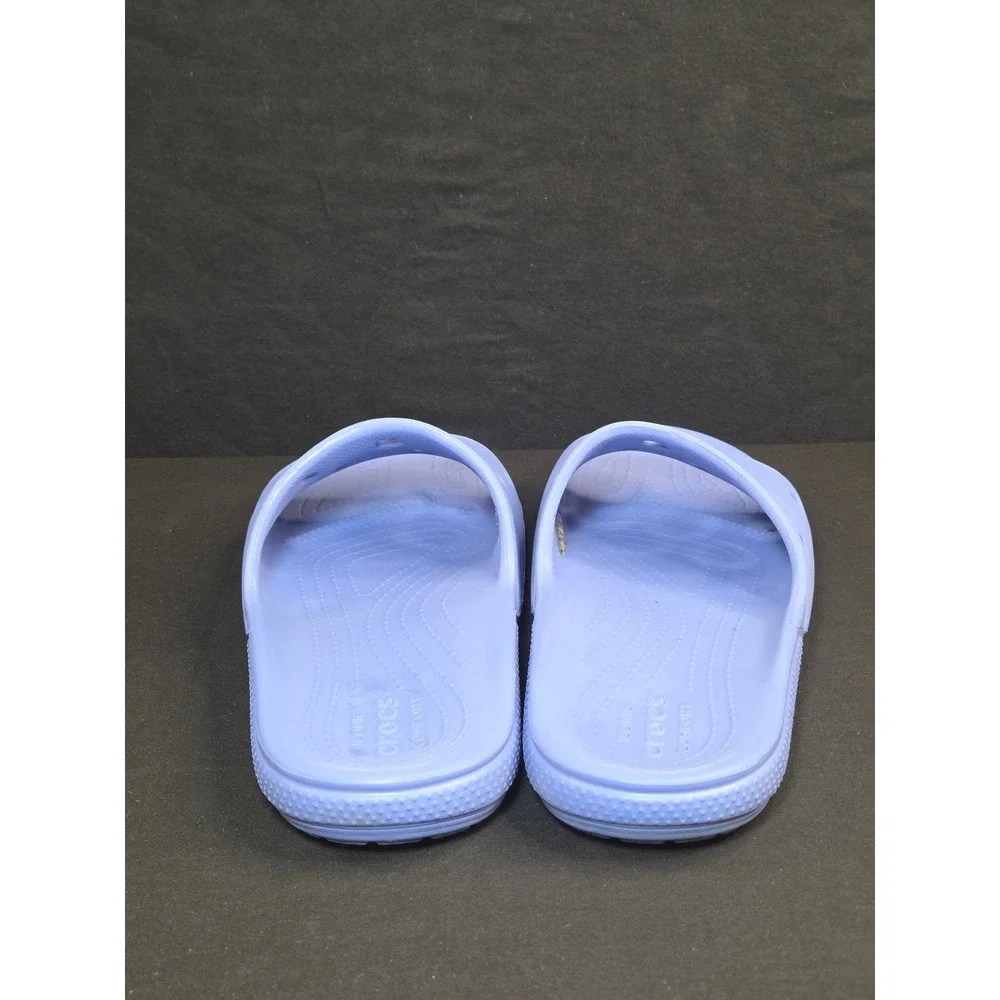 Crocs Classic Slide Mens 9 Womens 11 Periwinkle‎ Blue Sandals 206121